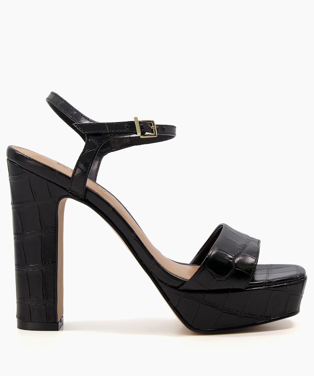 Dune black high heels store
