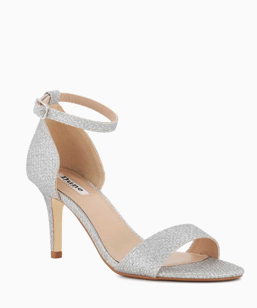 Dune silver sandals sale deals