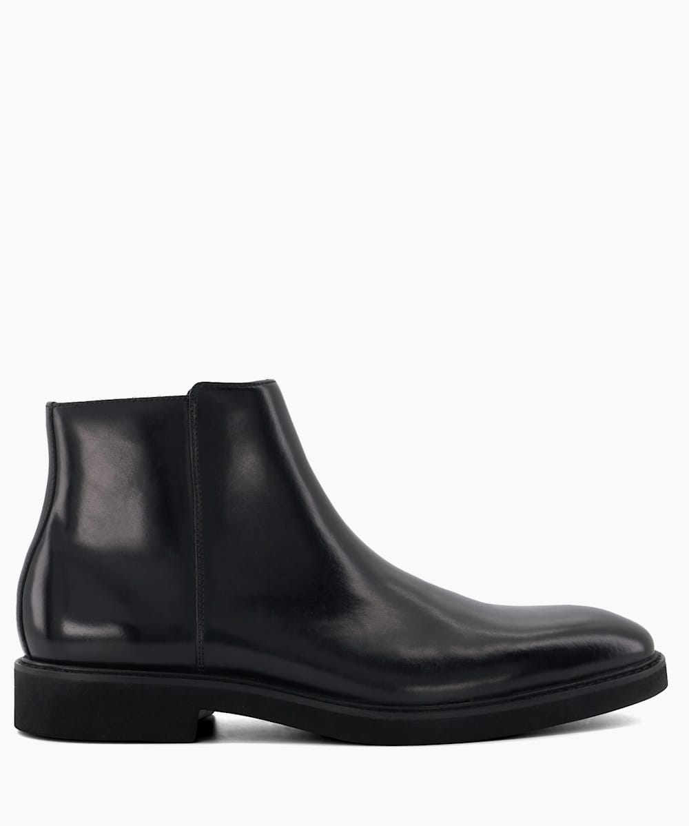 Black smart boots mens new arrivals