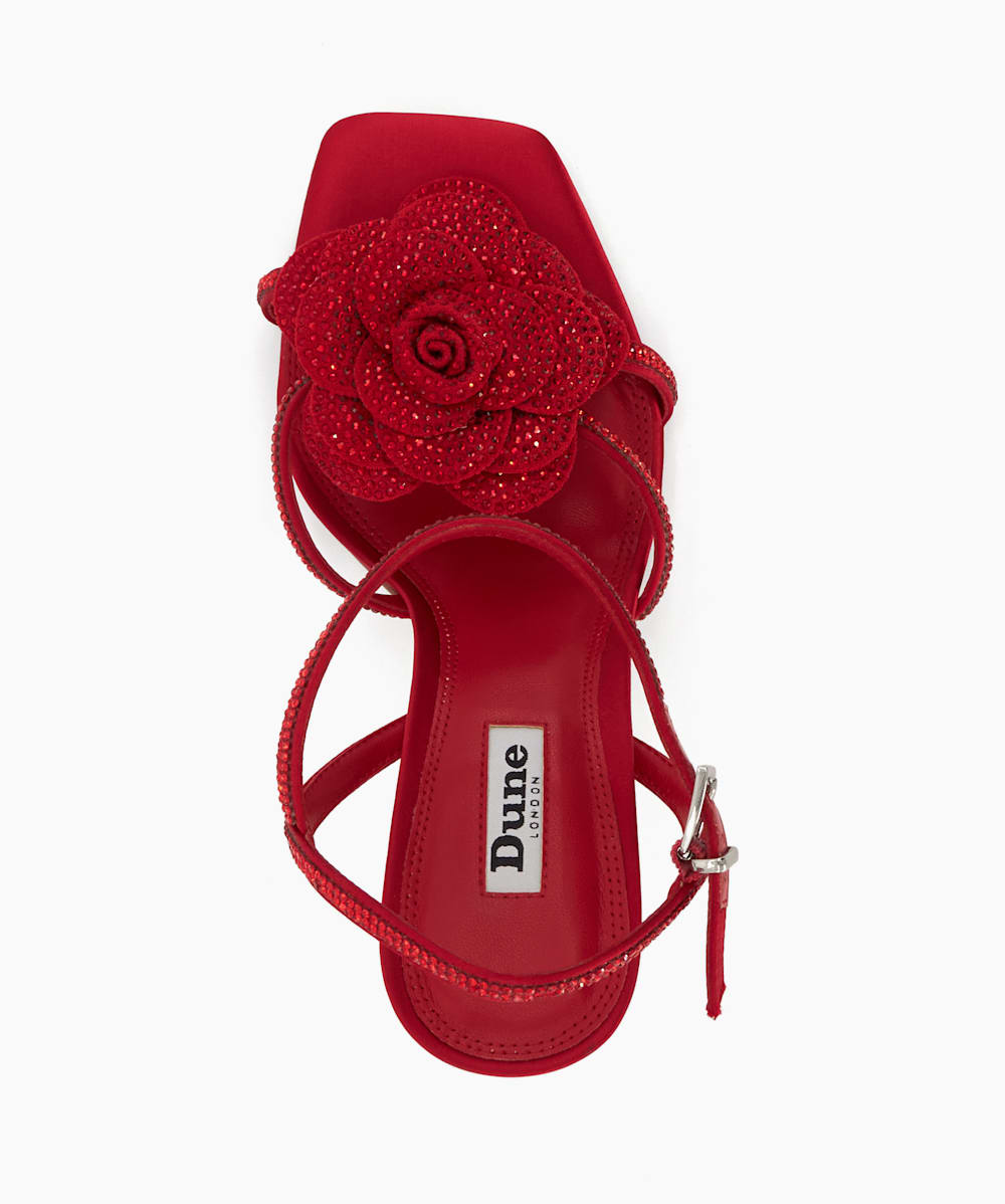 Dune red shoes sale hotsell