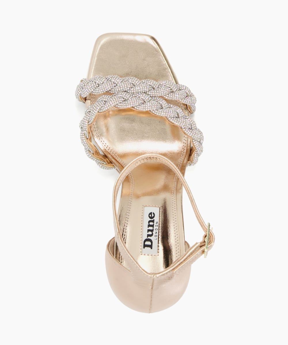 Rose gold on sale heels dune
