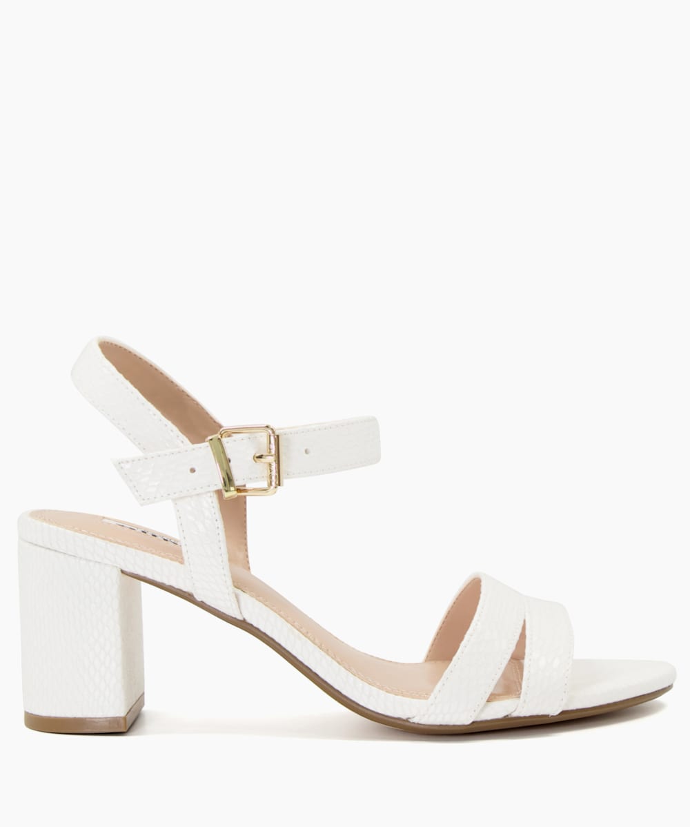 White square heel sandals sale