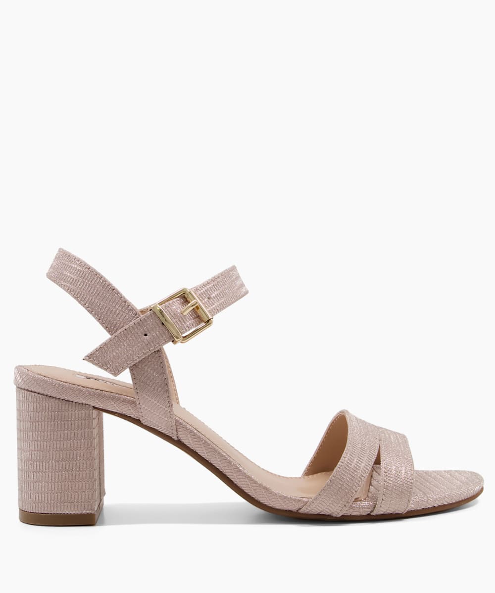 Dune rose cheap gold sandals