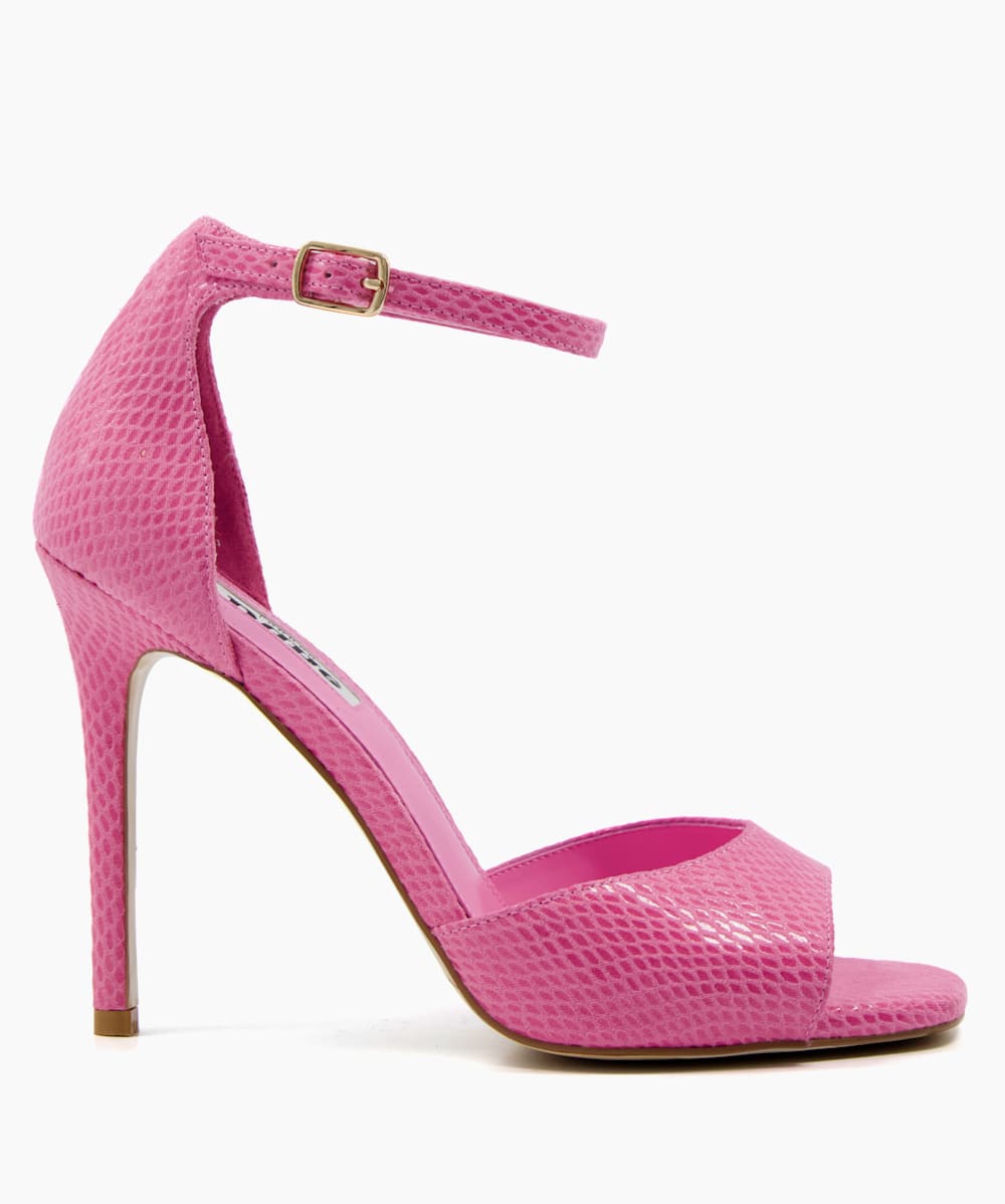 Hot pink peep cheap toe heels