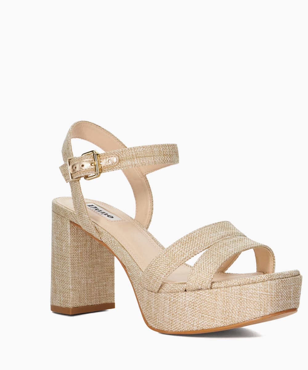 Platform sandals best sale dune