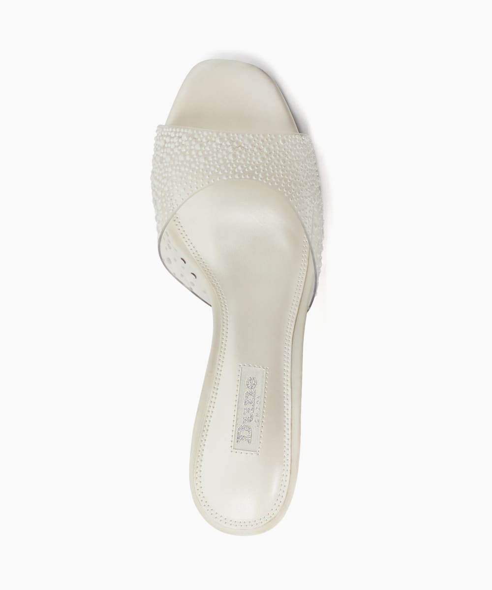 Dune pearl sandals online