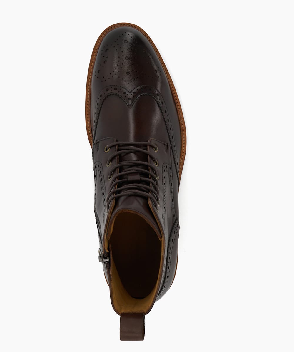 Dune brogue boots discount
