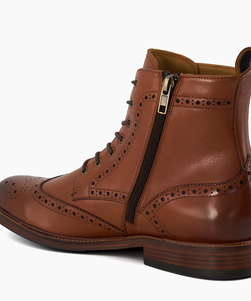 Dune lace up brogue boots sales