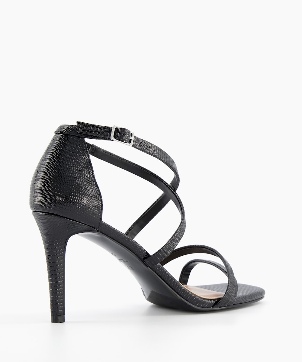 Black dune heels cheap