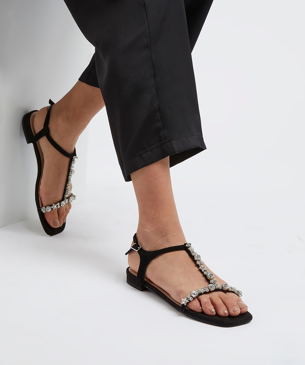 Studded t sales bar sandals