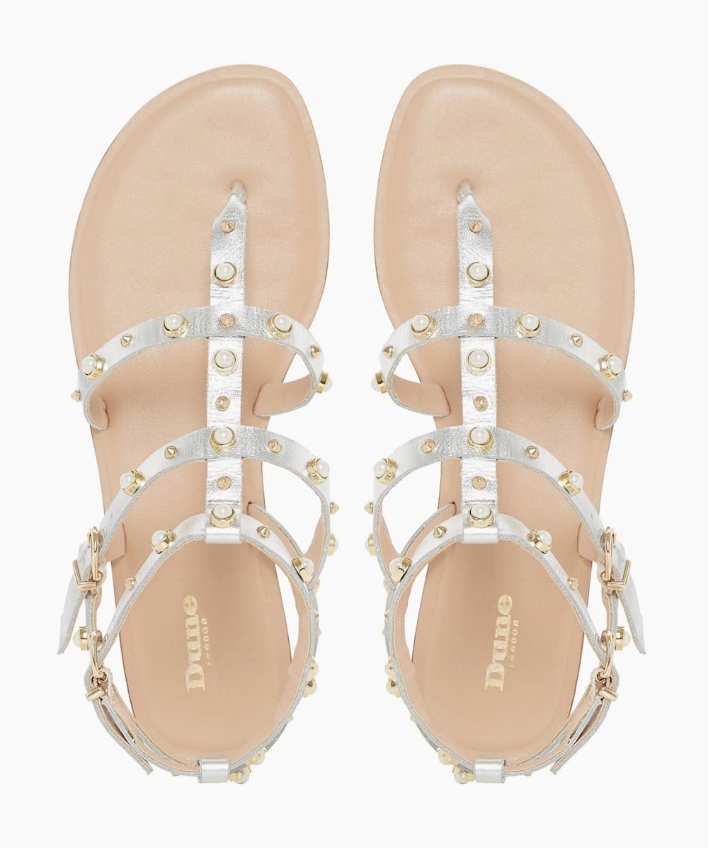 Studded sale gladiator sandals