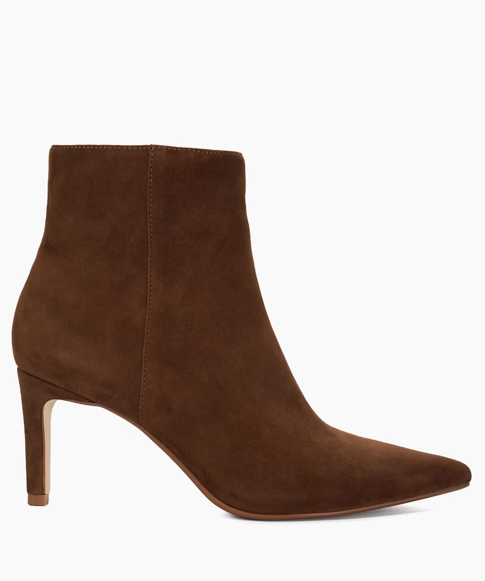 Womens tan heeled boots hotsell