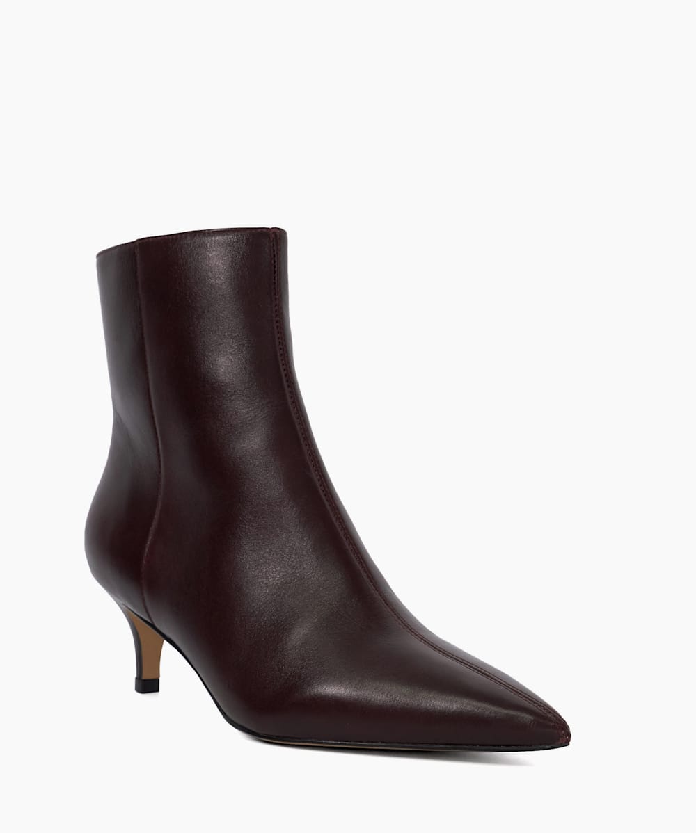 Red pointed ankle boots cheap