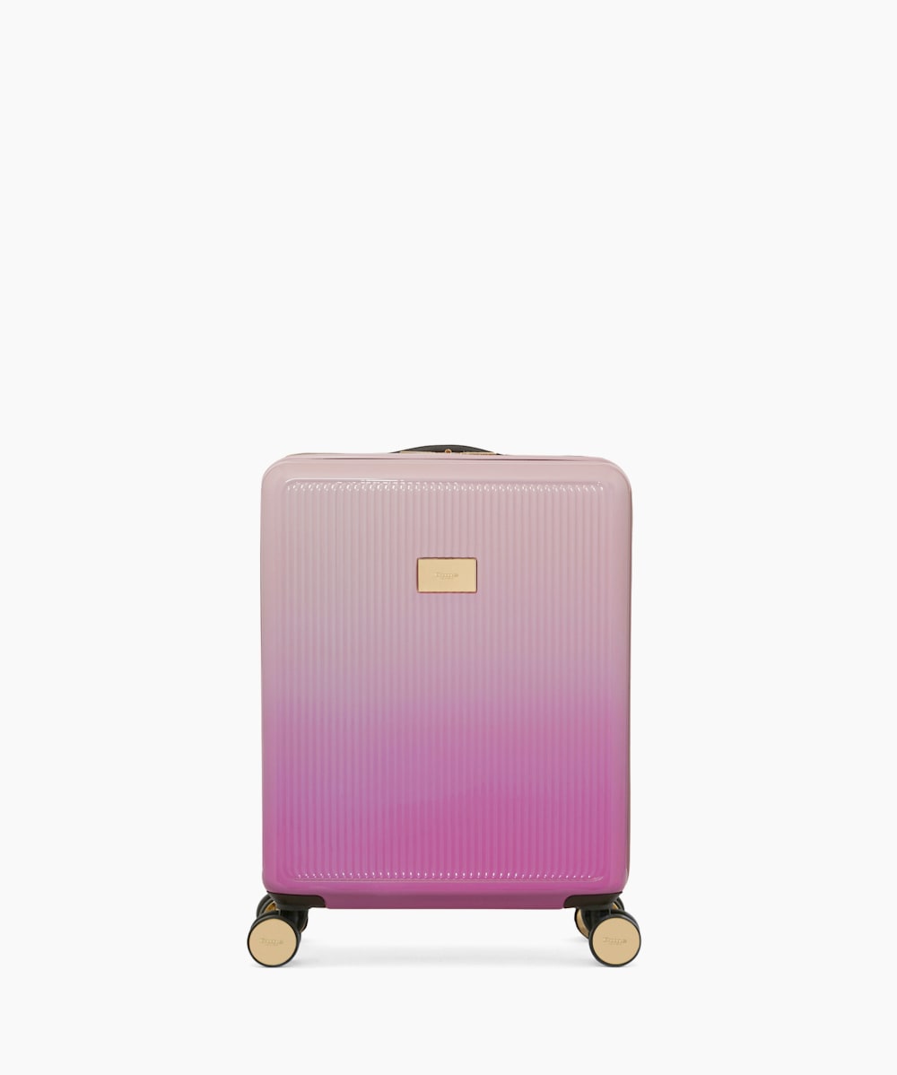 Pink hand luggage suitcase deals
