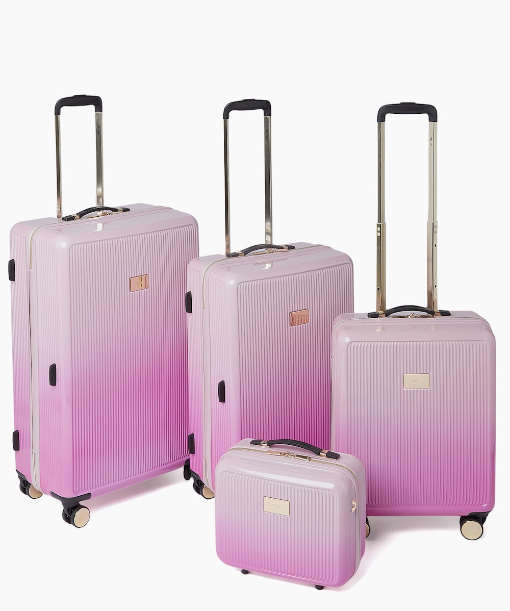 Large pink suitcase 2025