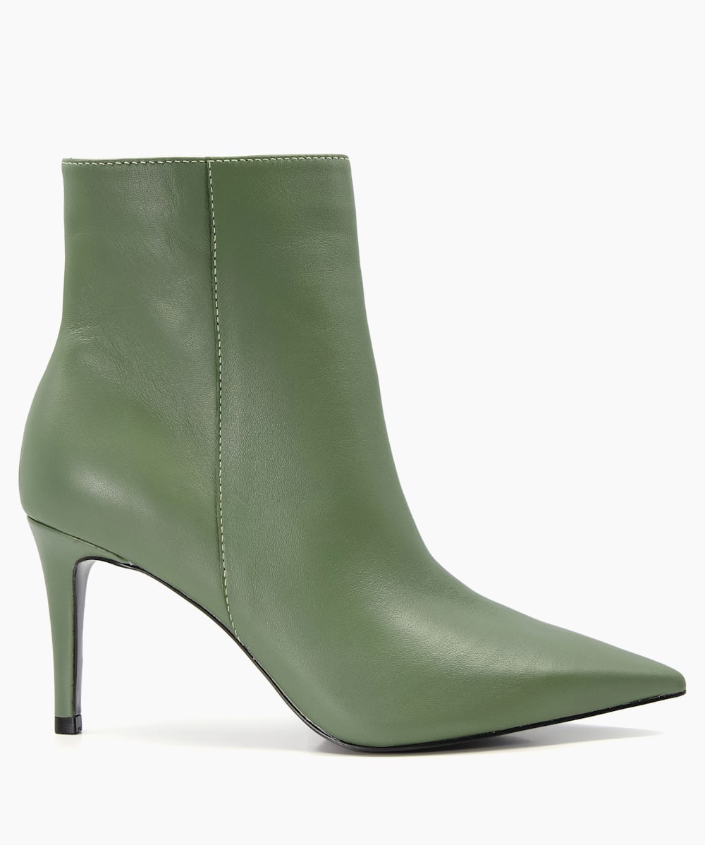 Khaki boots heels deals