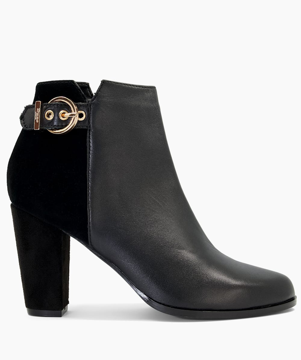 Casual black ankle best sale boots