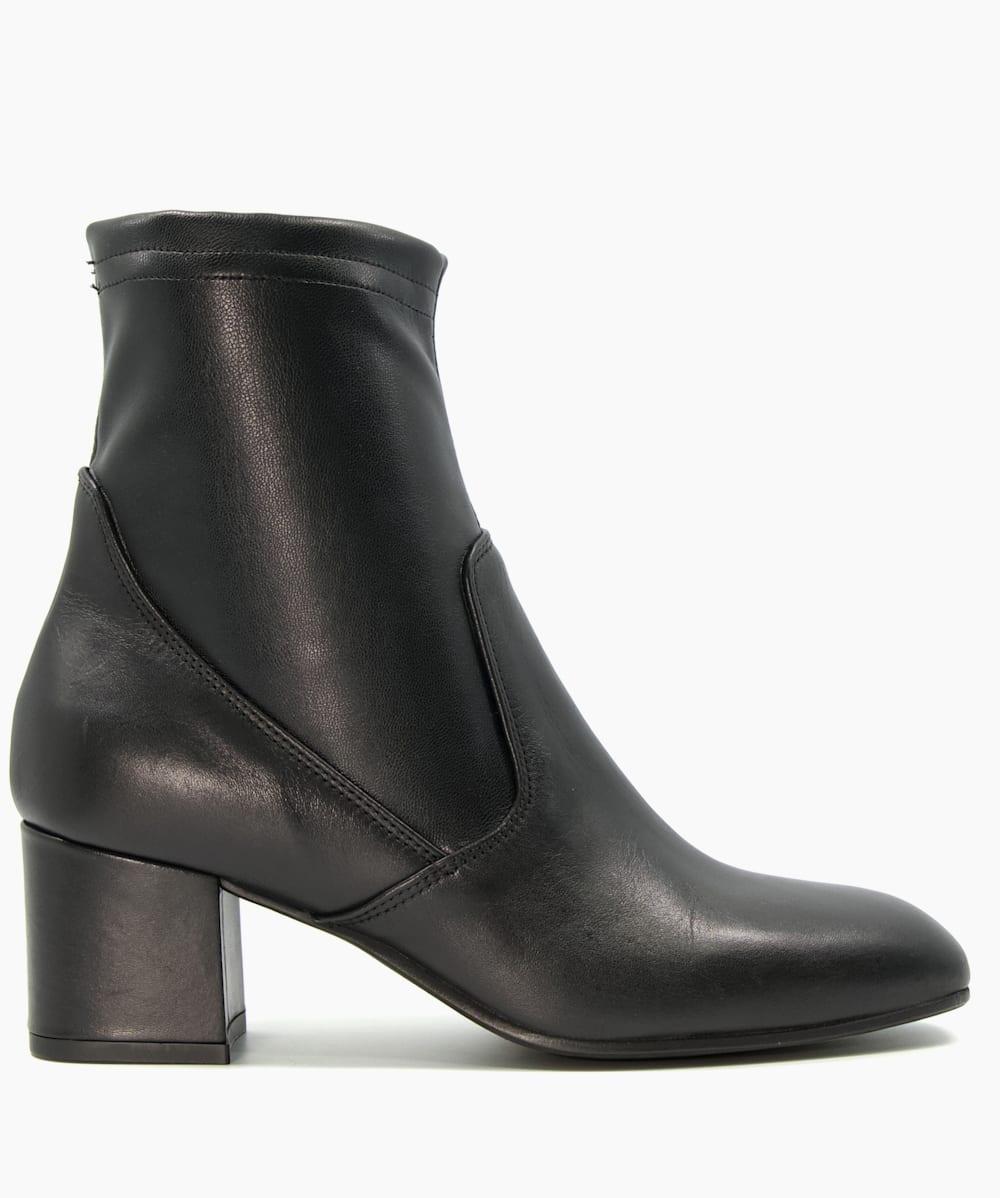 Dune block new arrivals heel boots