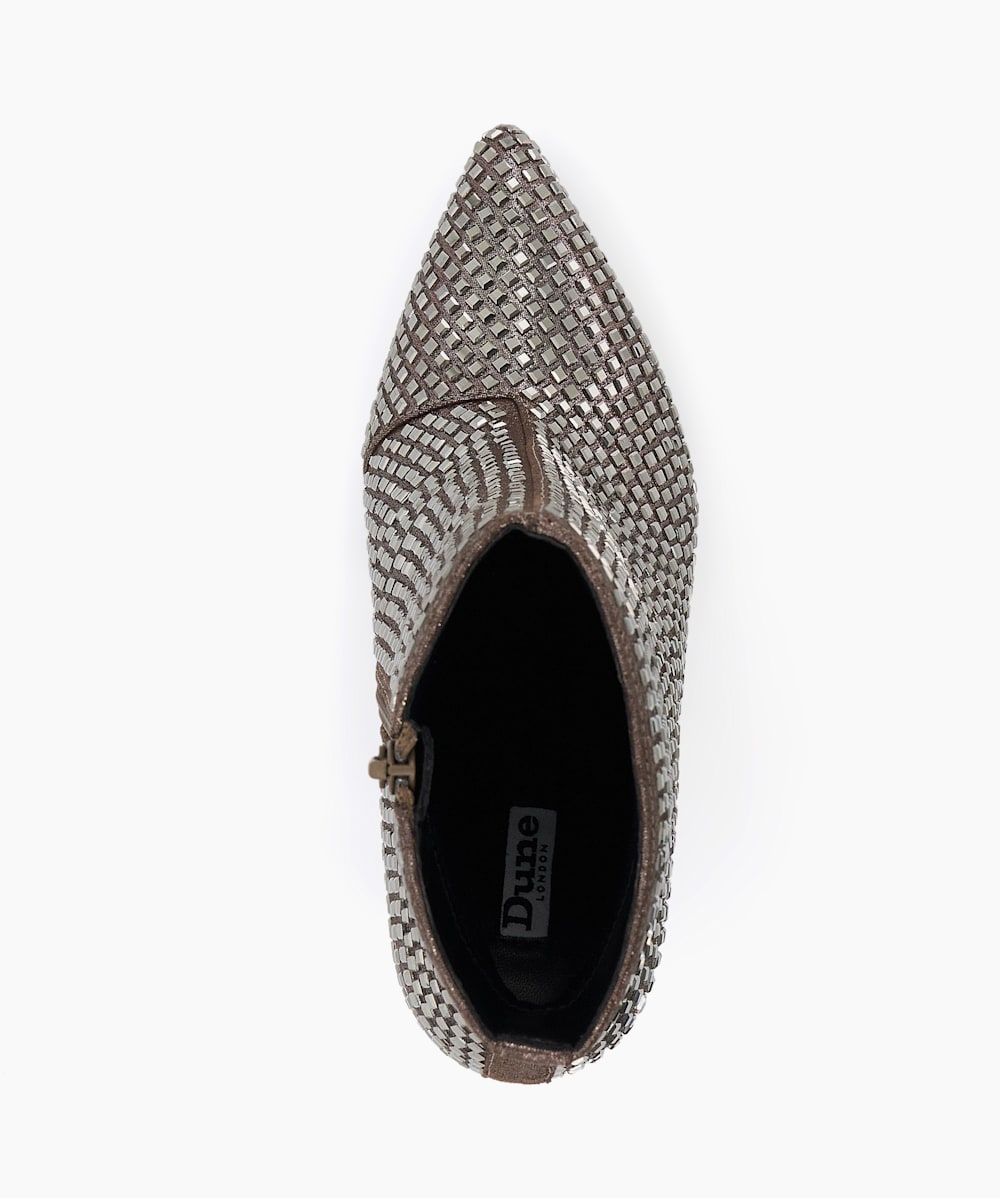 Pewter boots top