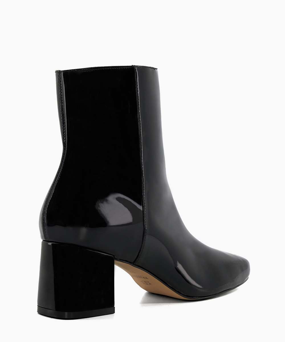 Patent heeled boots store