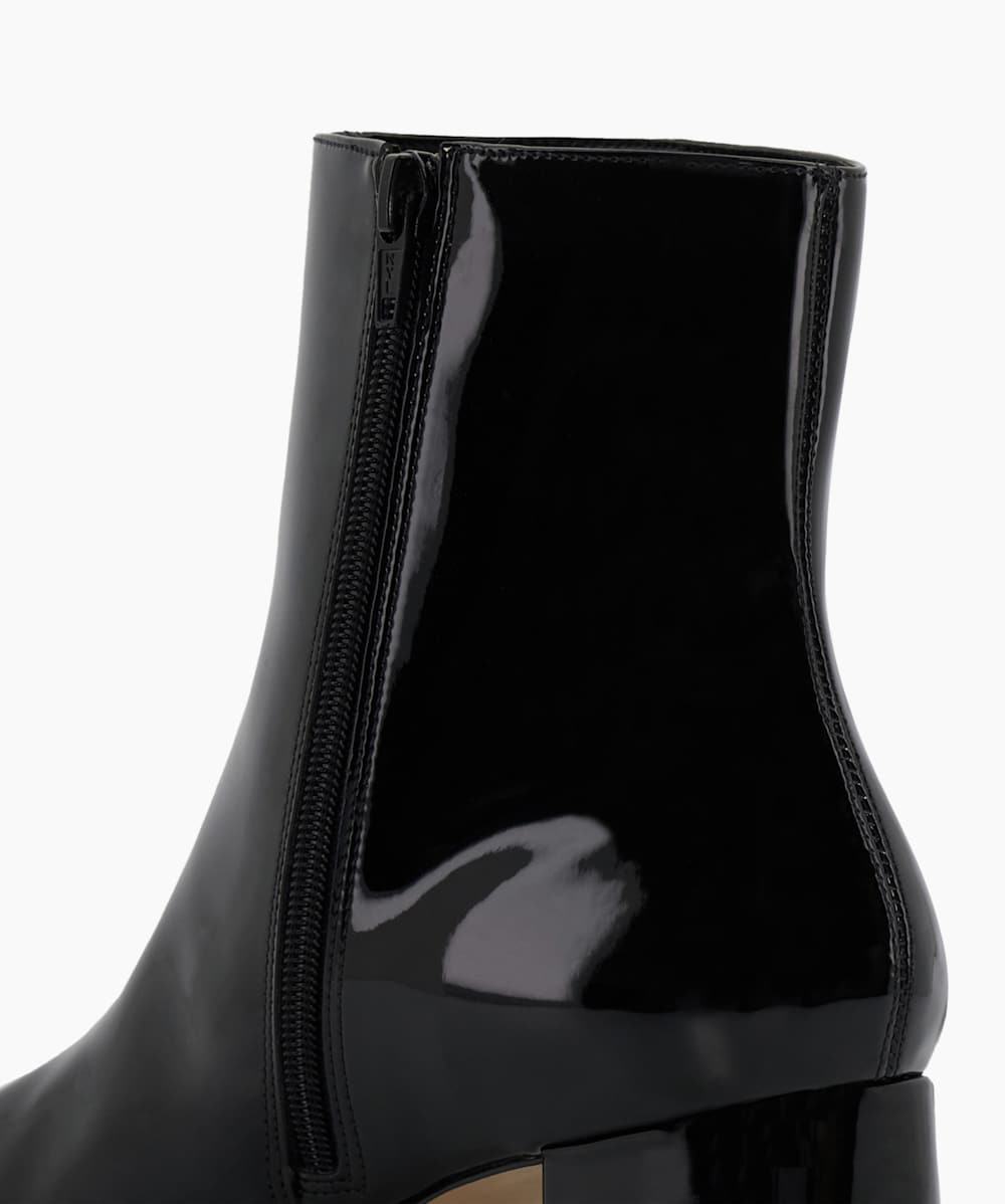 Cheap black patent boots shop