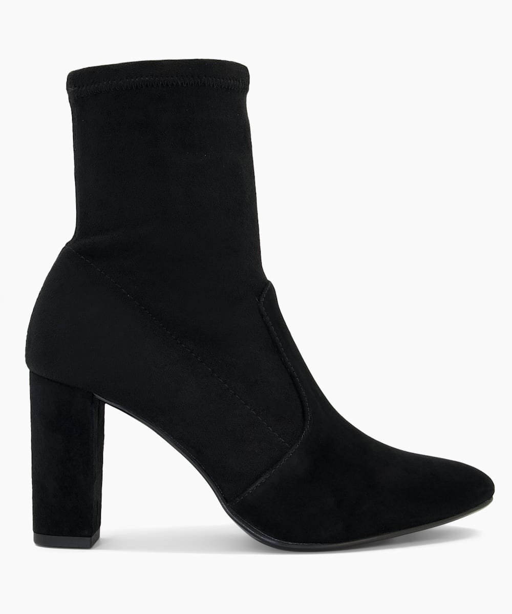 Stocking heel boots on sale