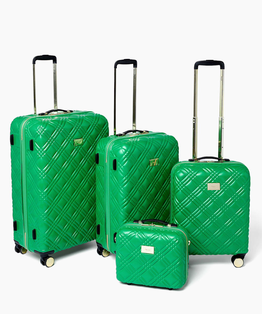 Green luggage bag best sale