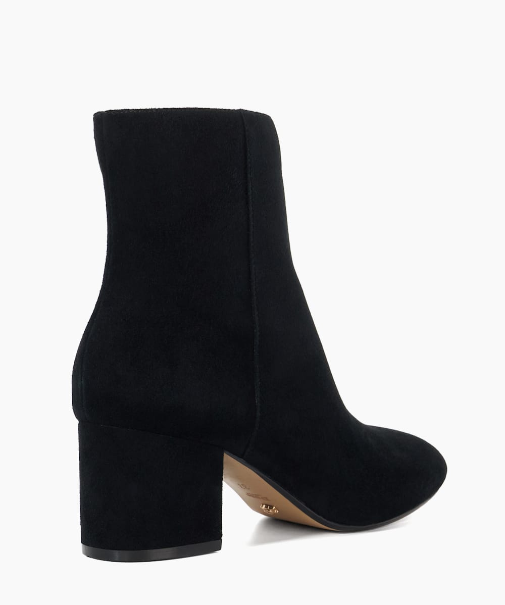 Black ankle boots 2 inch heel outlet