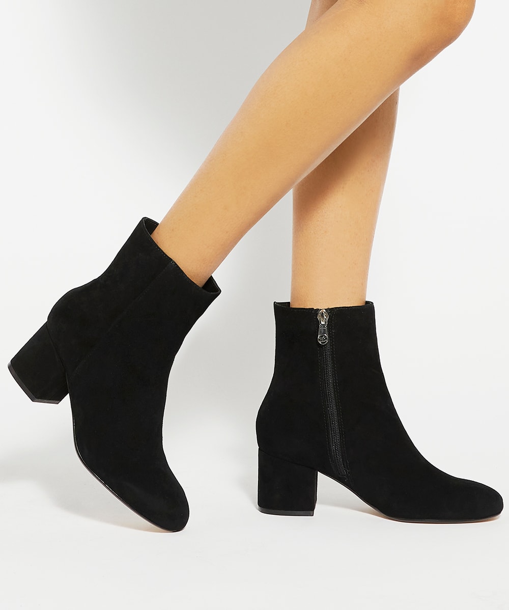 Womens block heel ankle boots uk hot sale