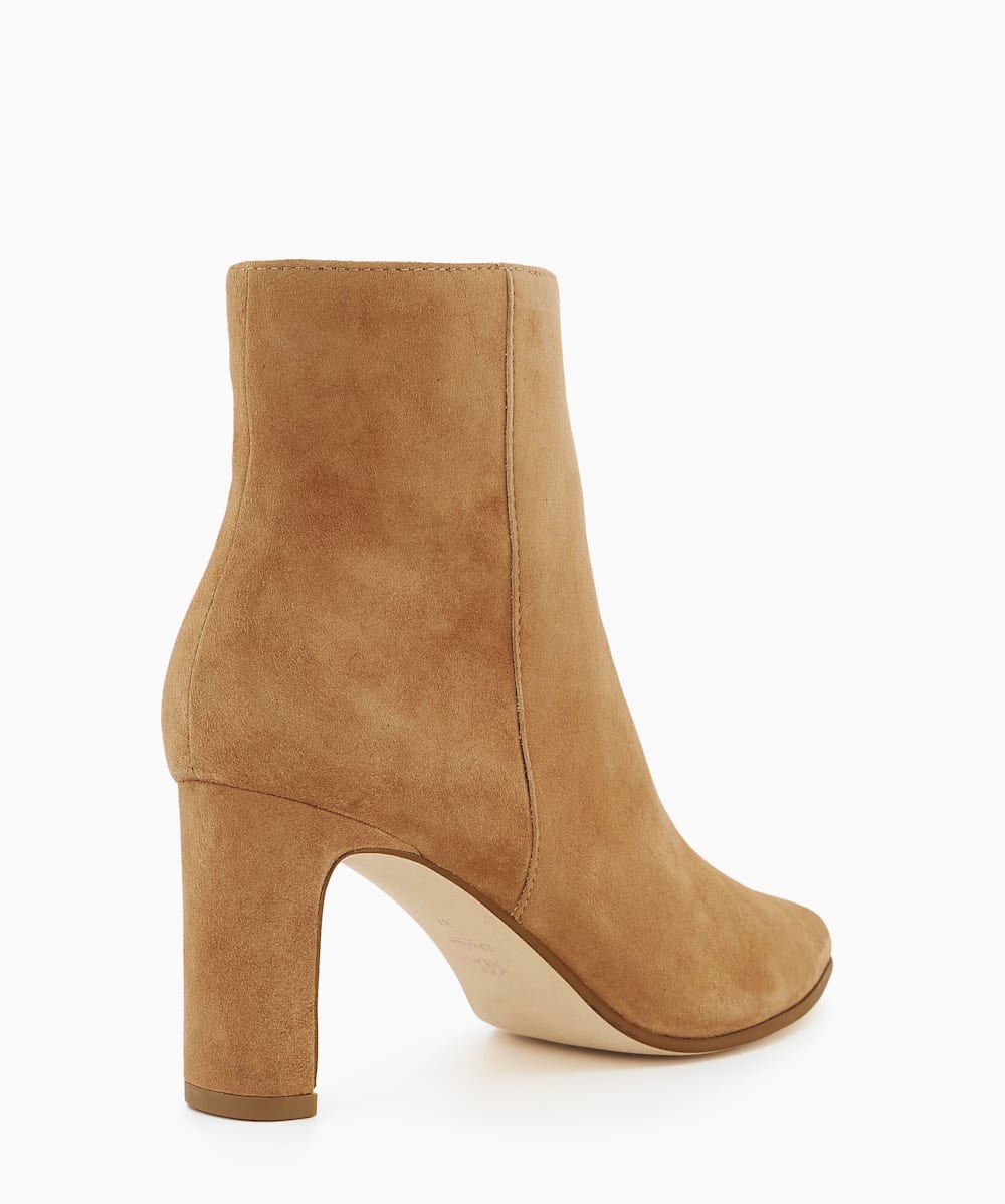 Camel booties clearance with heel