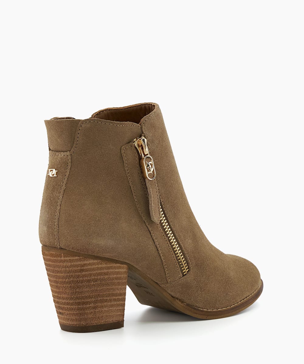 Womens taupe ankle boots sales
