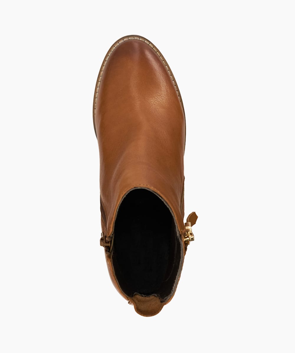 Dune pontoon top boots tan