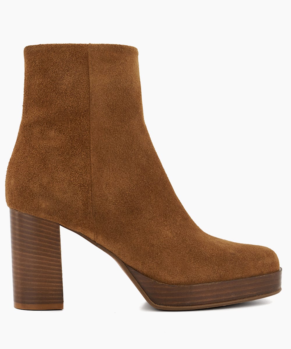 Platform outlet tan boots