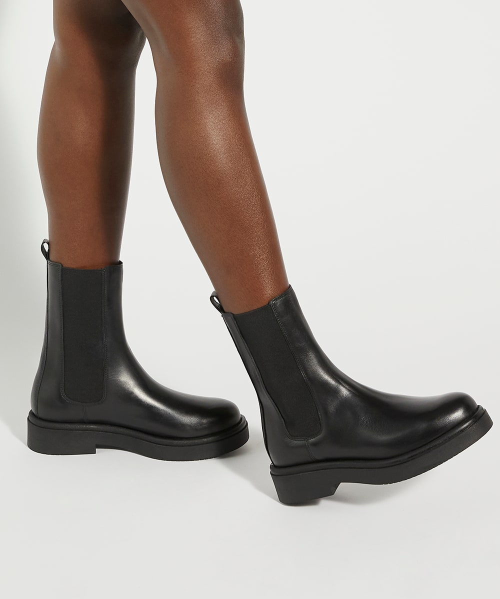 Dune palomo leather chelsea boots store