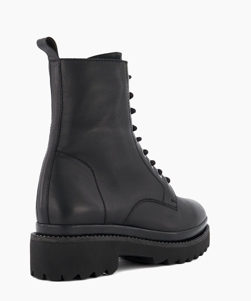 Black back lace up boots store