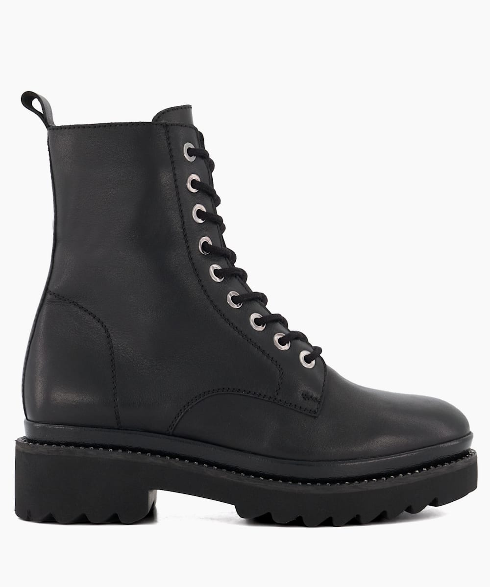 Dune lace best sale up boots