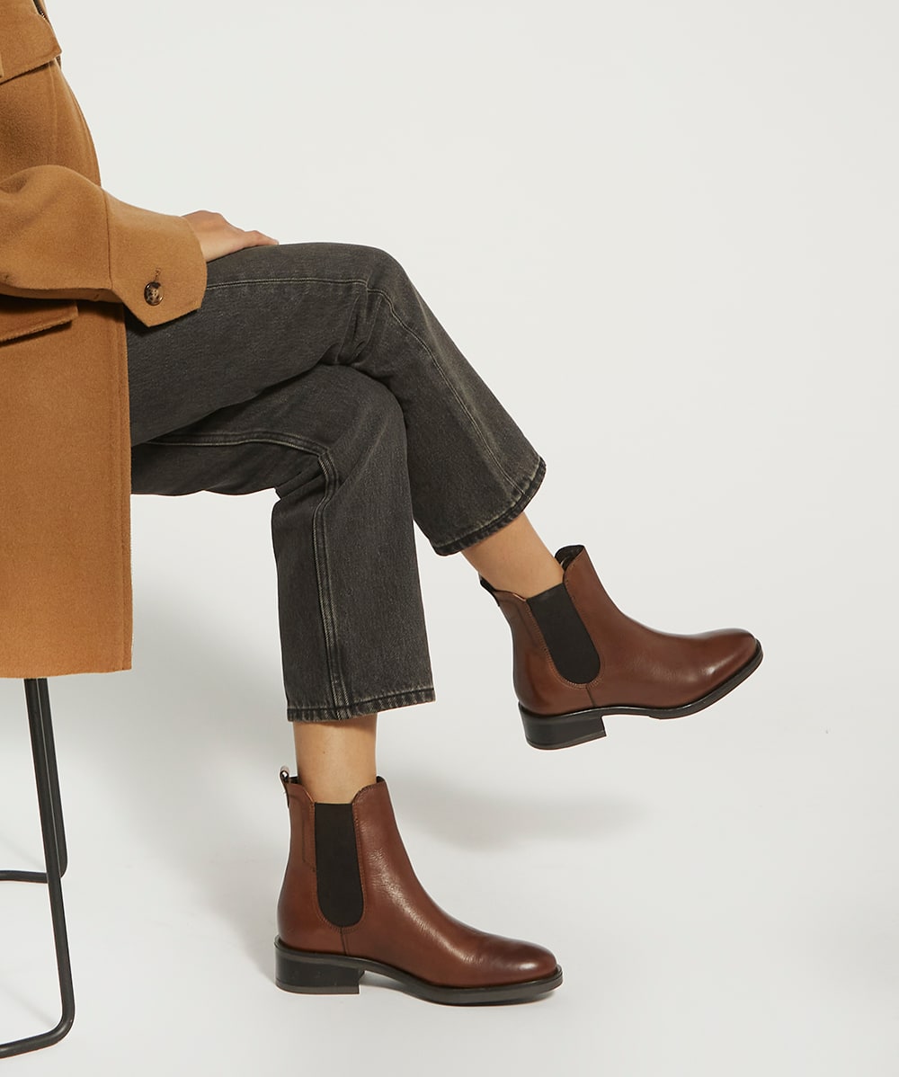 Dune tan on sale chelsea boots