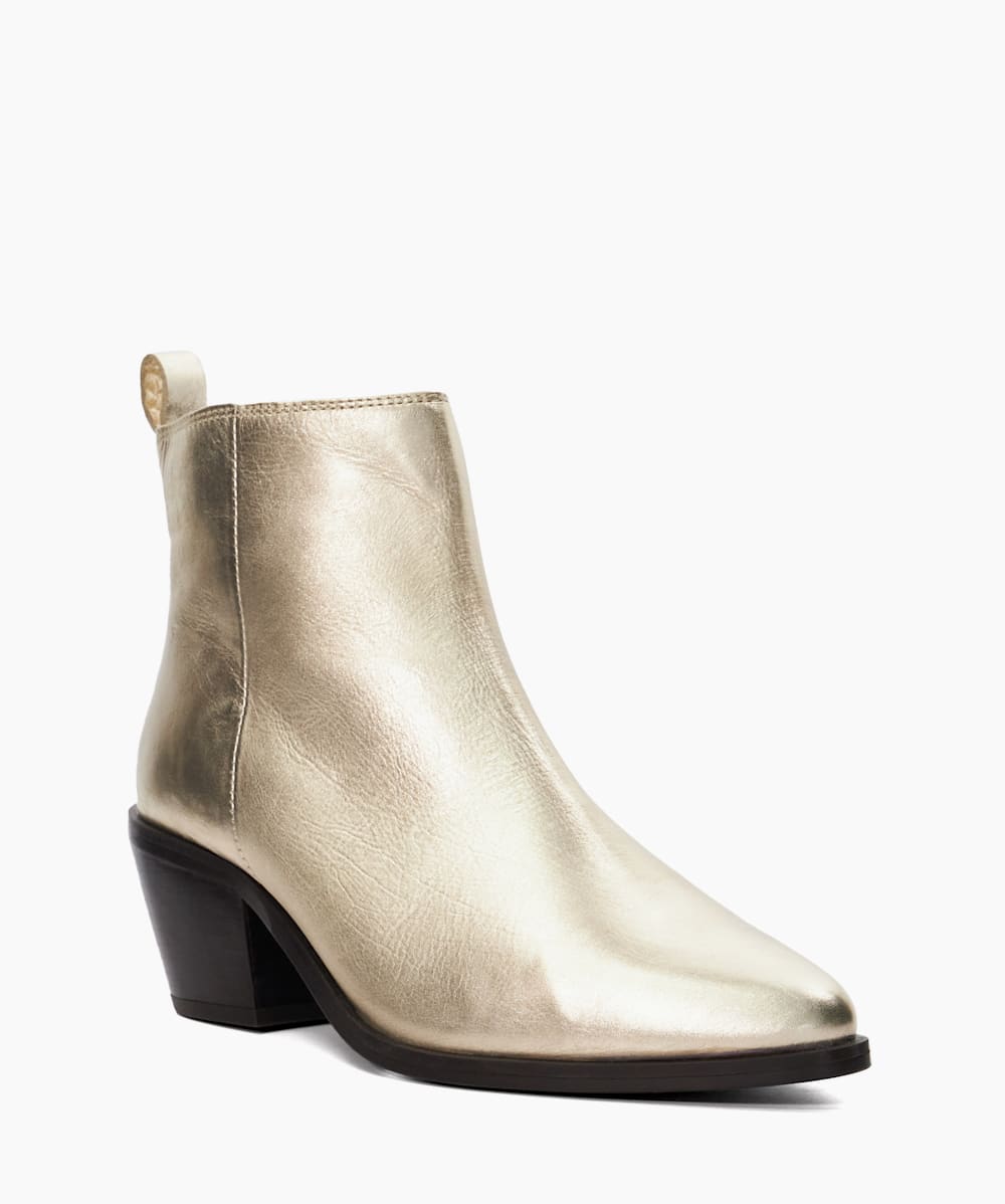 Gold womens boots cheap