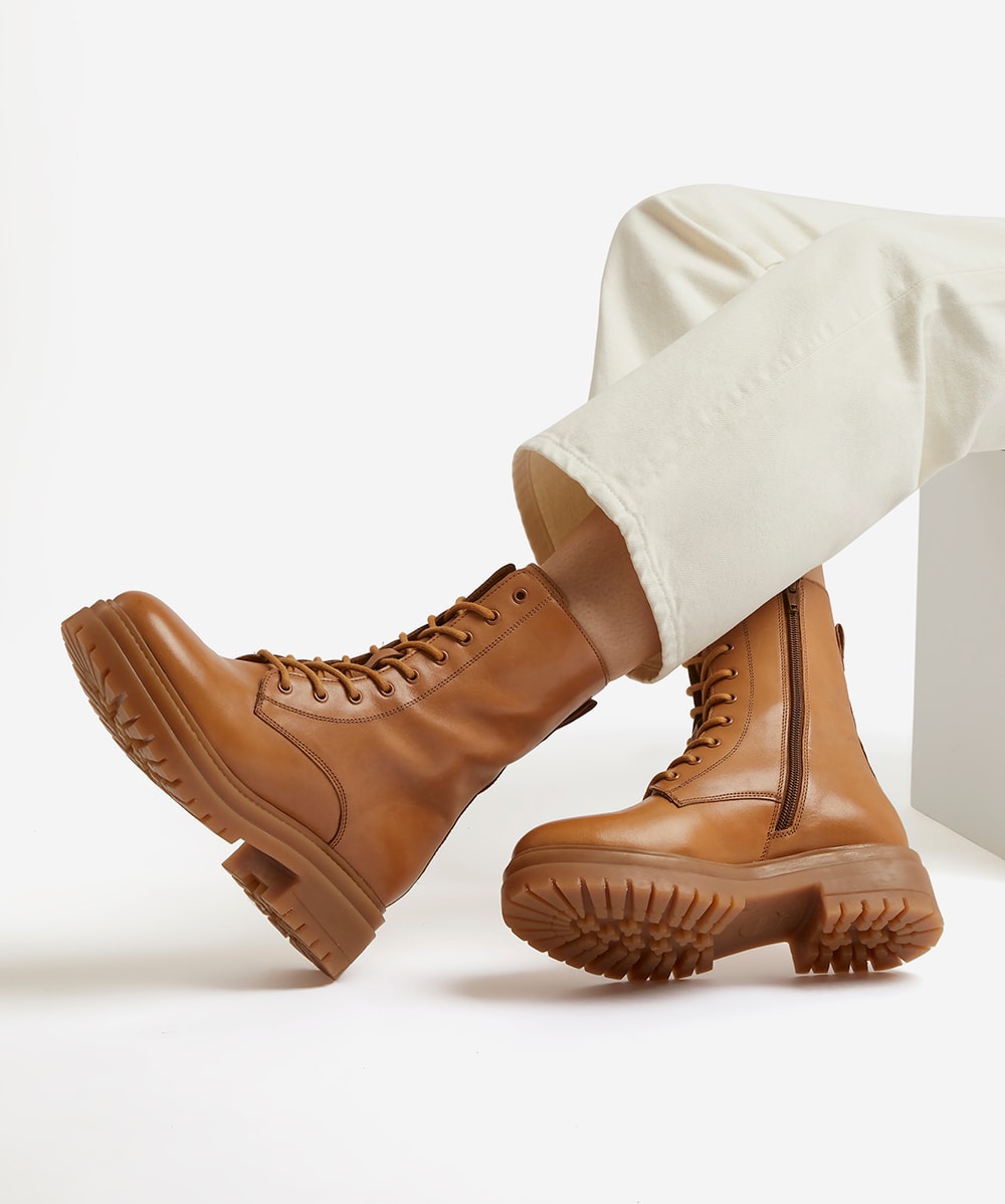 Camel biker boots shop