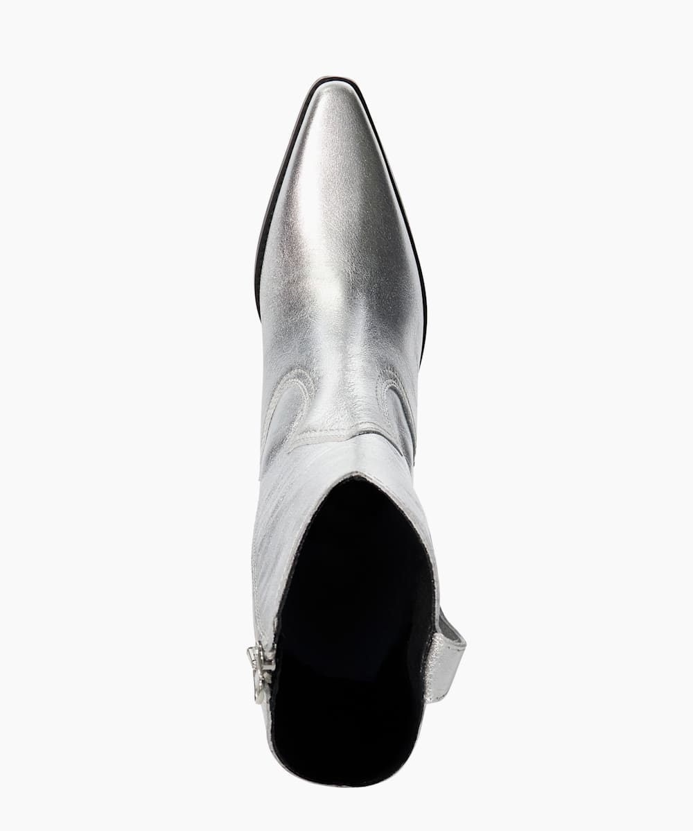 Silver toe cowboy boots on sale