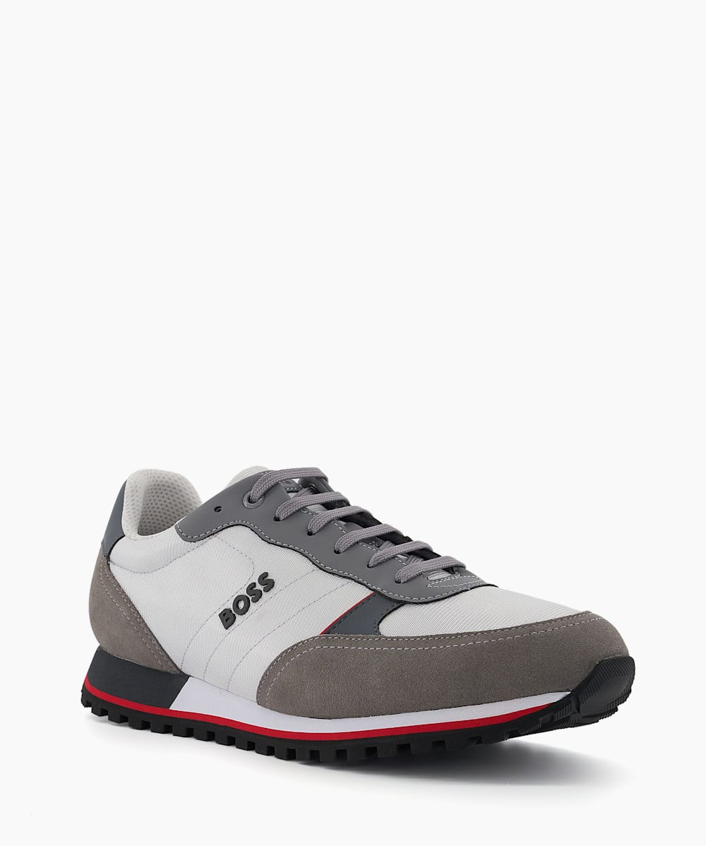 Parkour L Runn Grey Branded Running Trainers Dune London