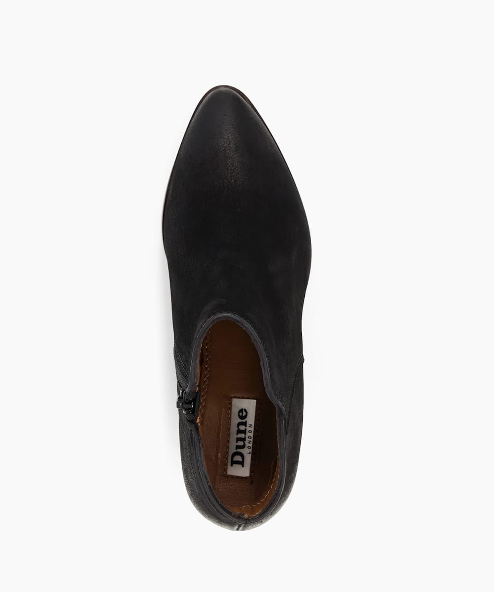 Dune black suede boots store
