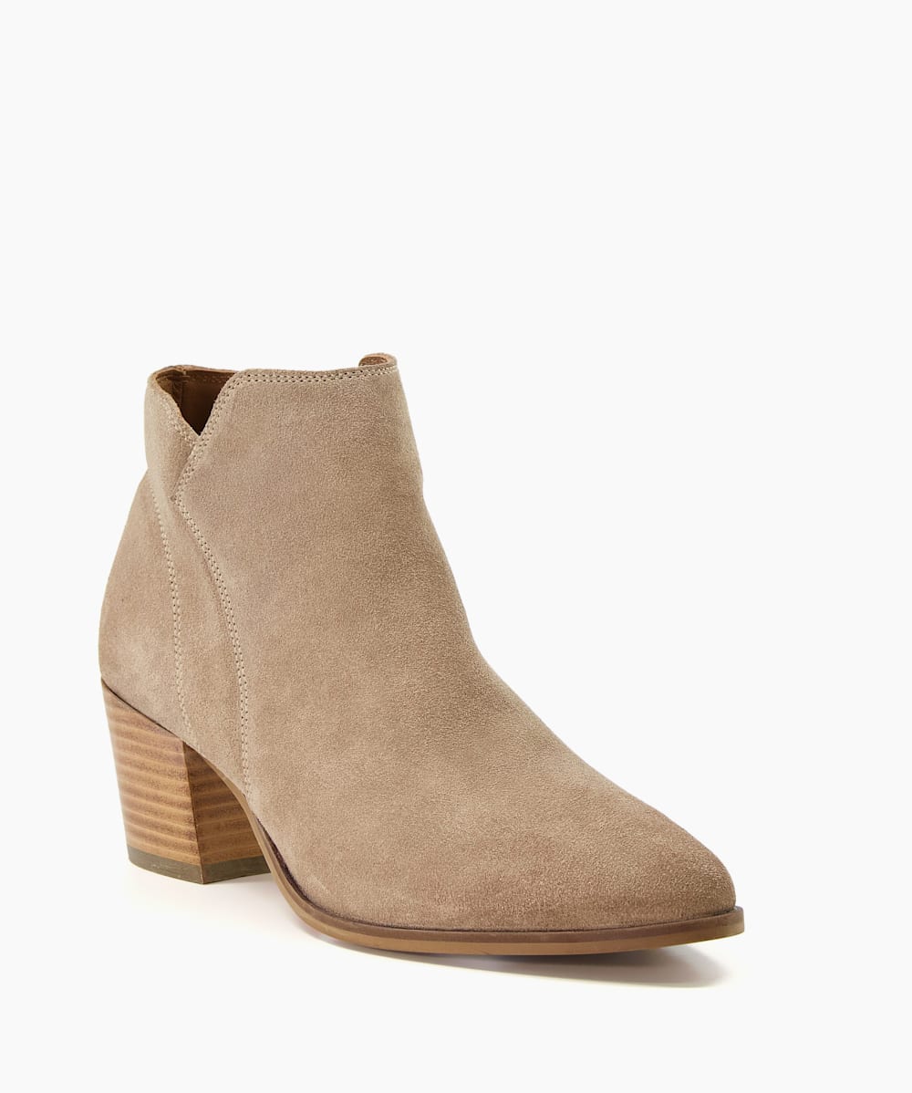 Suede heeled boots womens discount