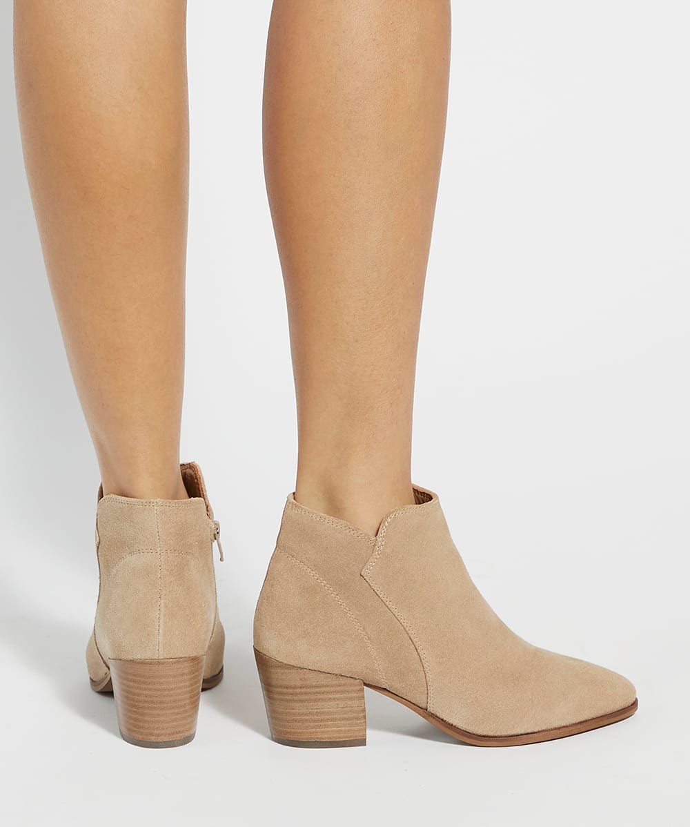 Ladies suede ankle boots outlet