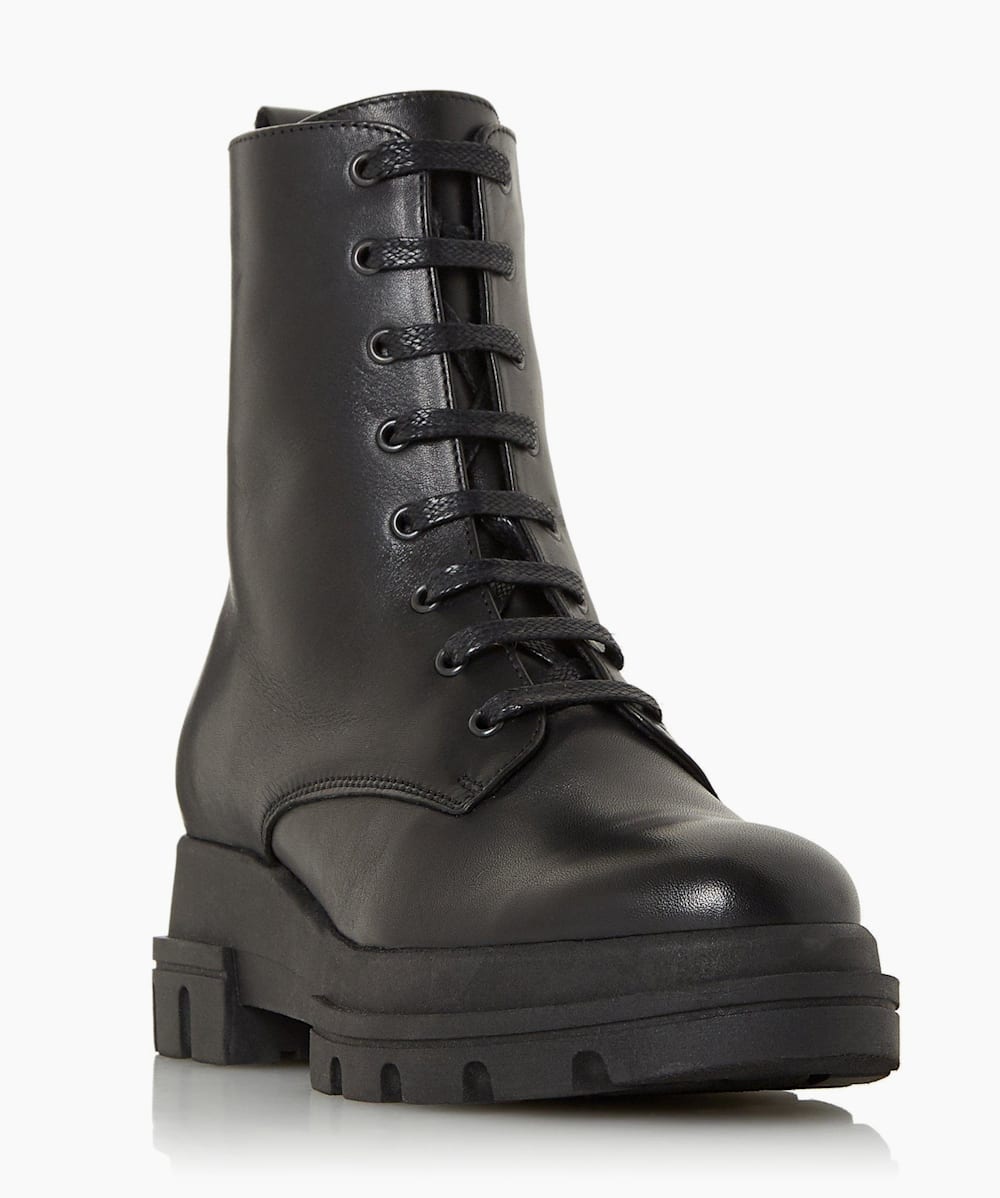 Dune lace up ankle boots top