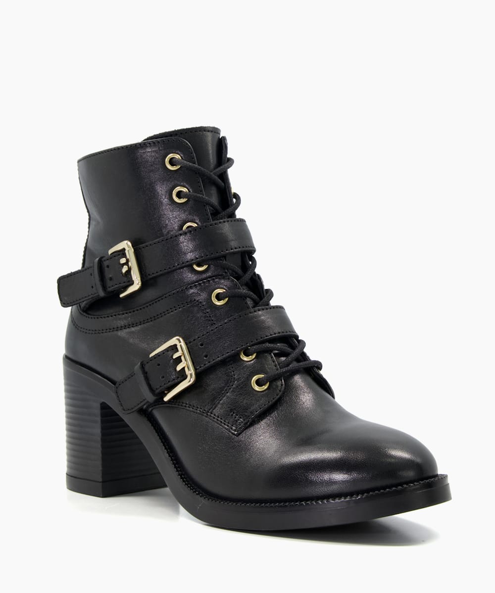 Dune black boots sale