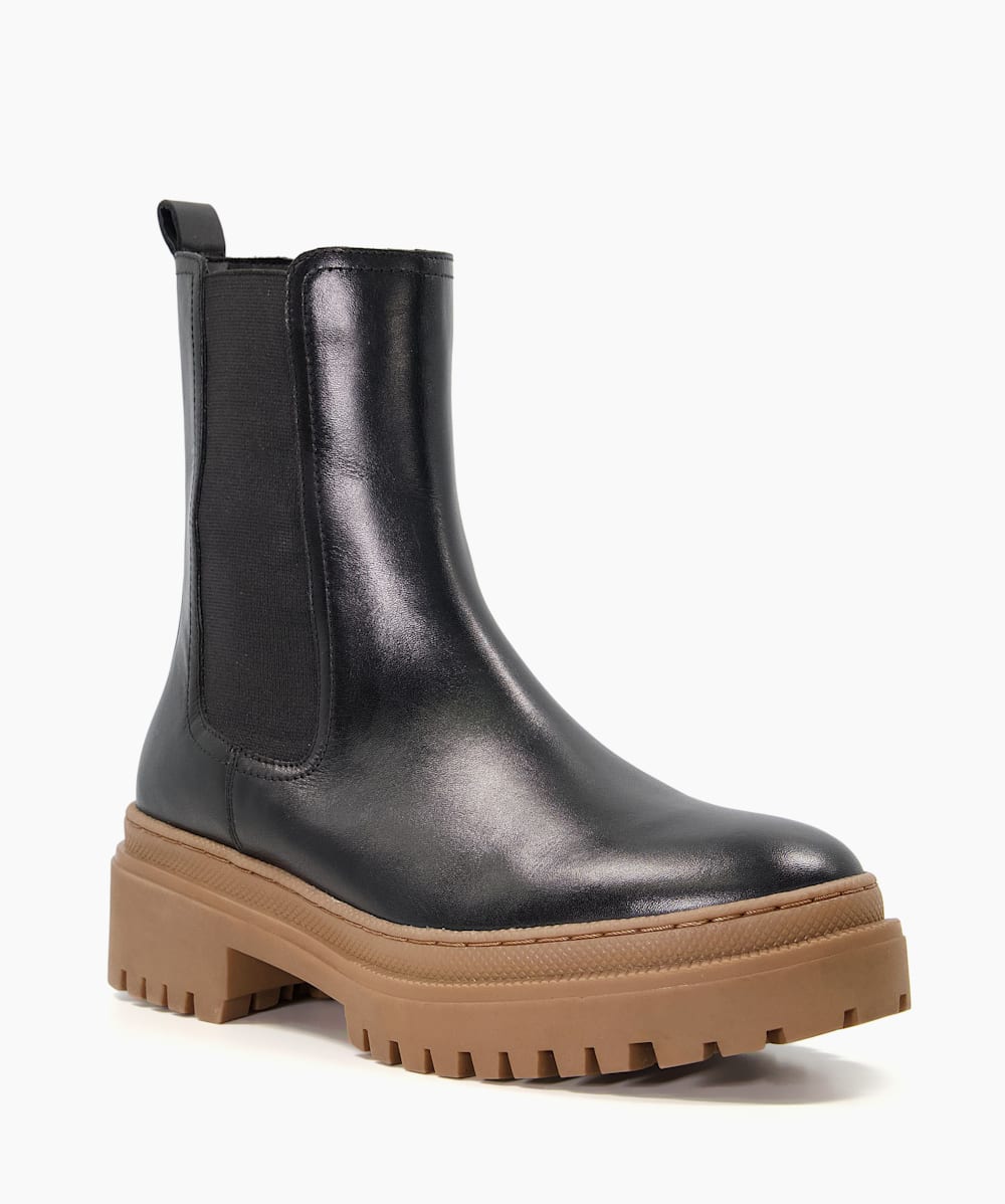 Chunky sole chelsea boots womens 2025