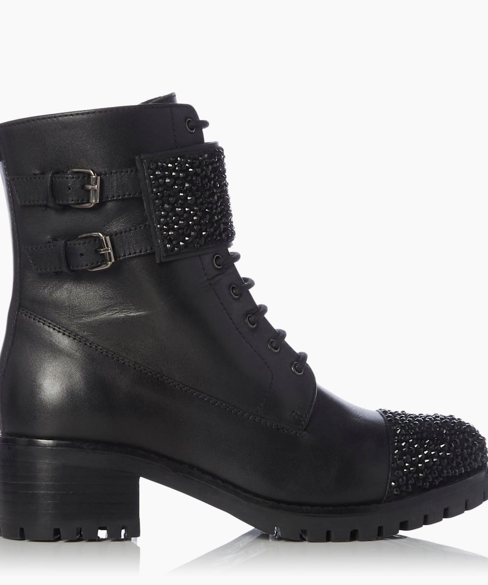 Dune studded hotsell ankle boots