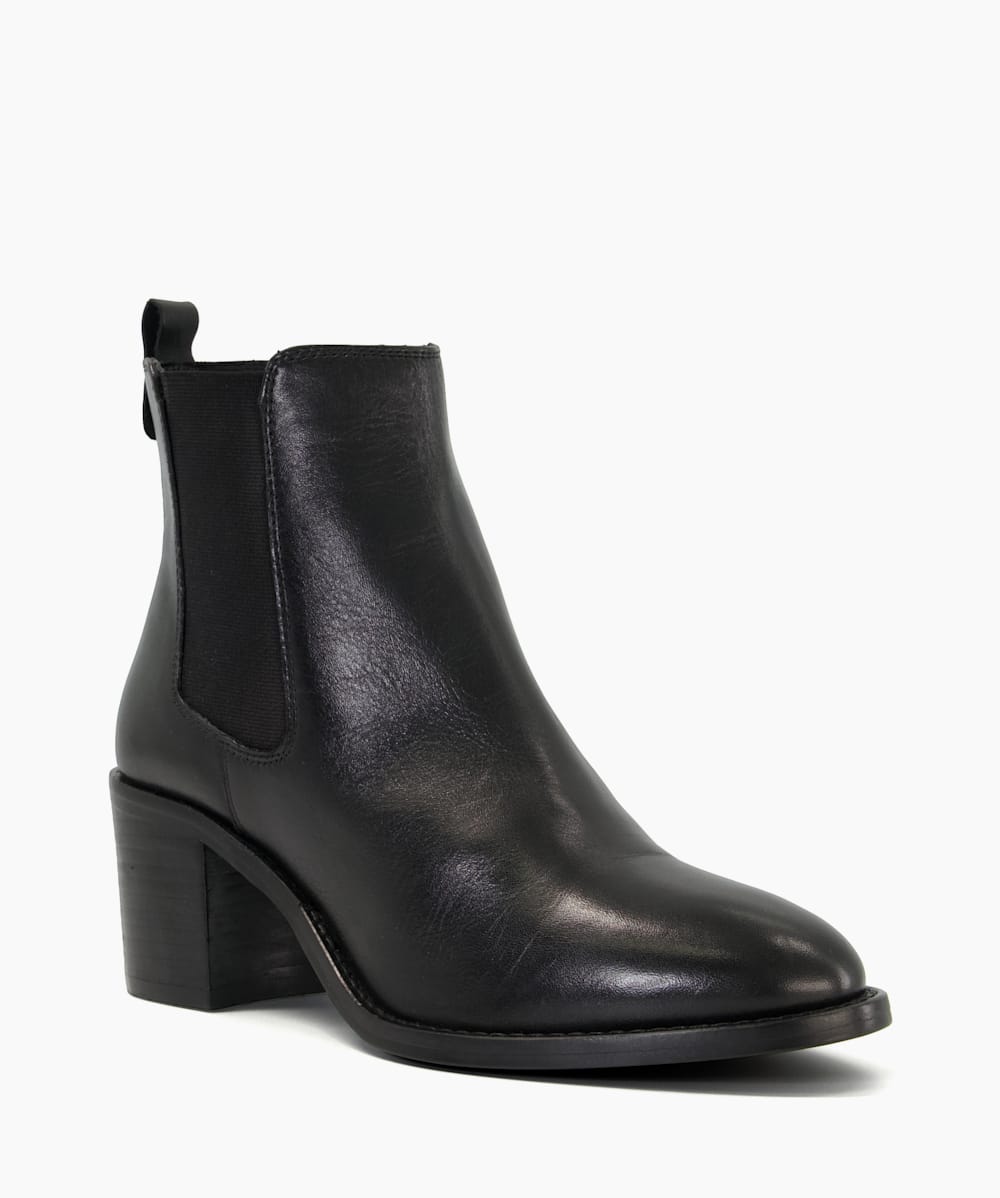 Dune leather ankle boots shop