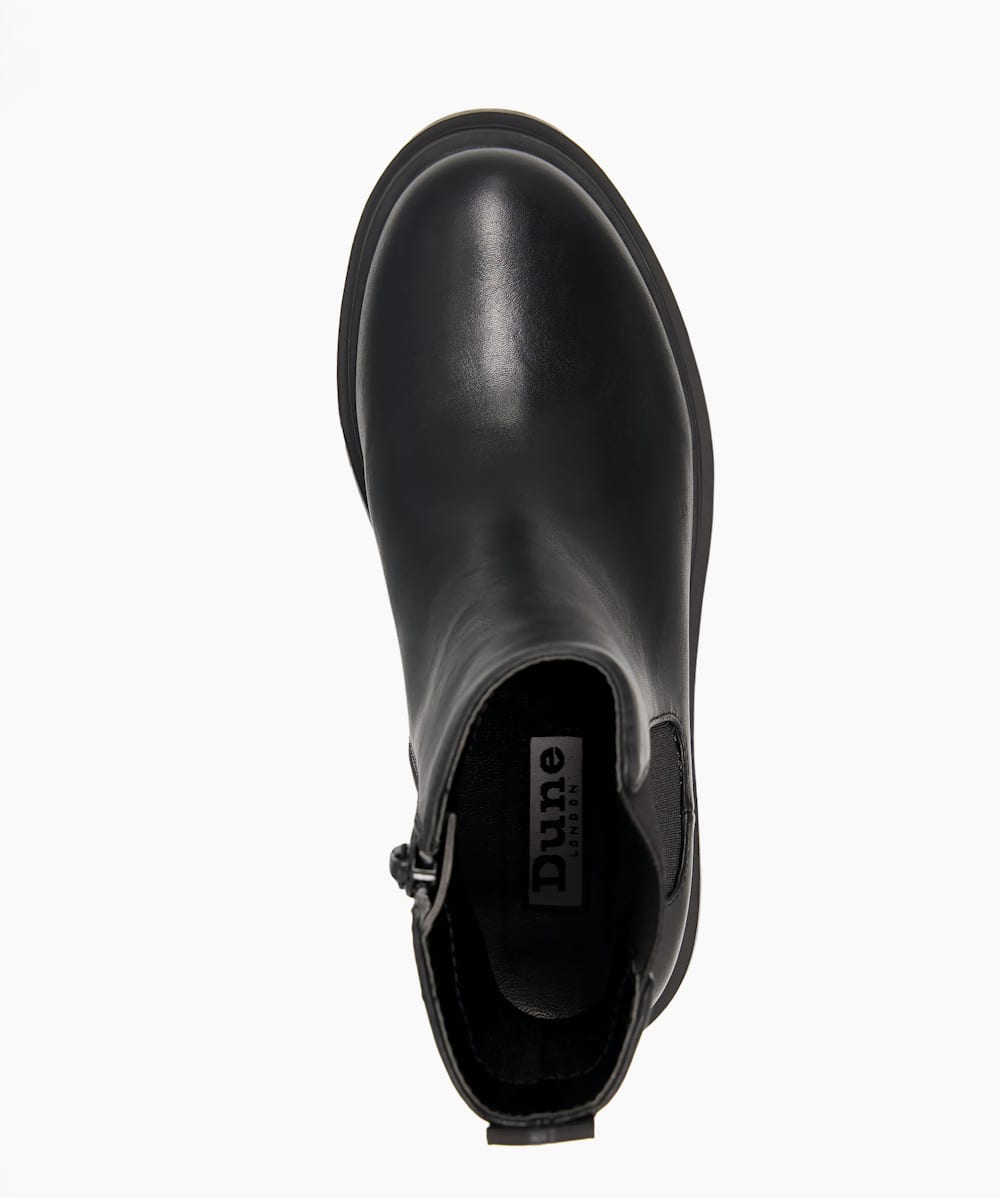Dune peppy black boots online